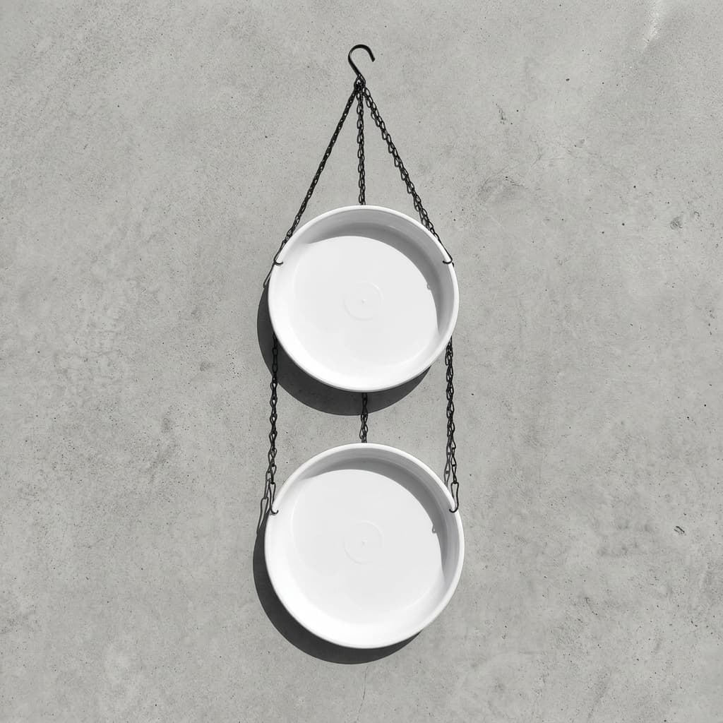 Double Decker Bird Feeder Plate || Set of 2